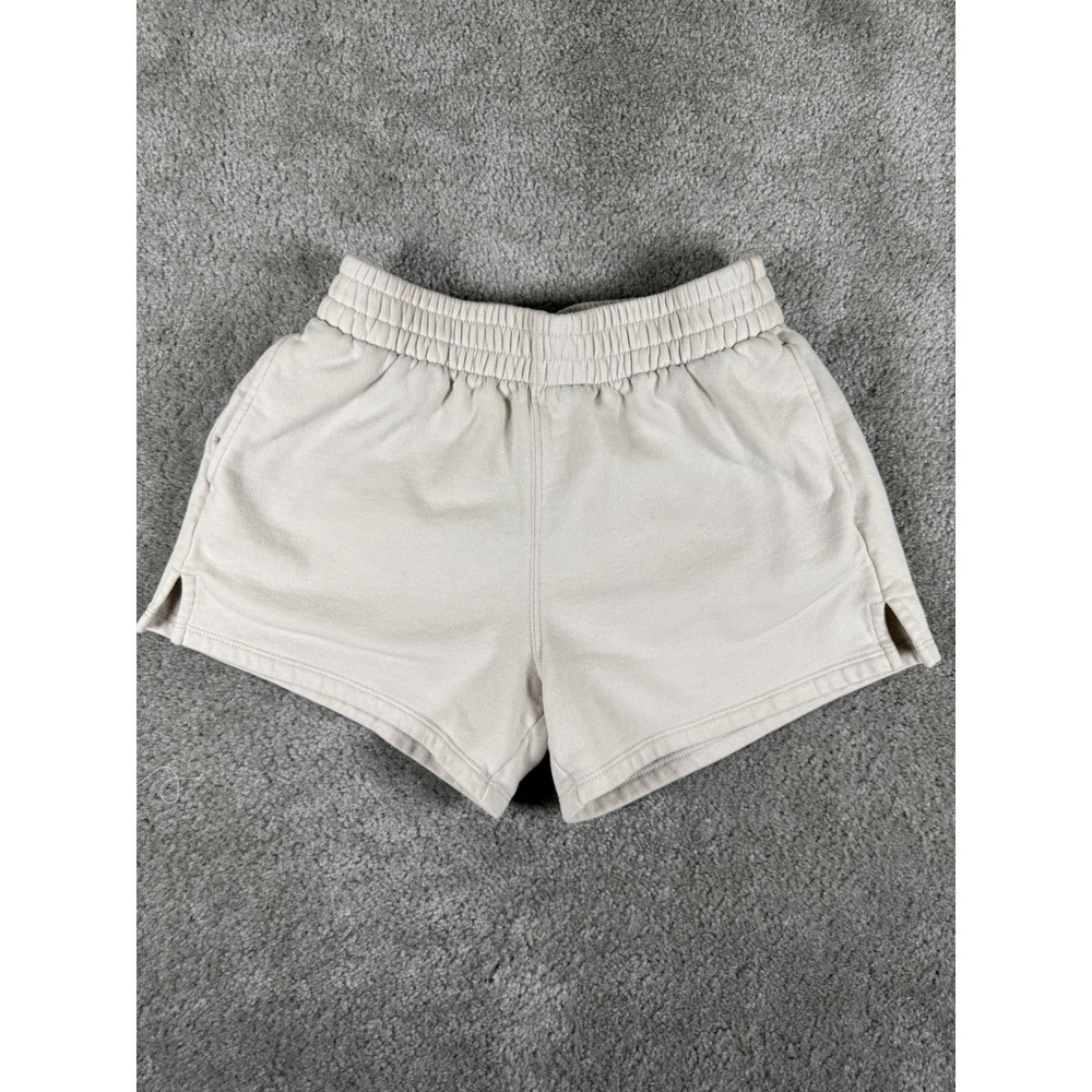 Abercrombie & Fitch Soft A&F Collection Sweat Shorts Tan Oatmeal XS